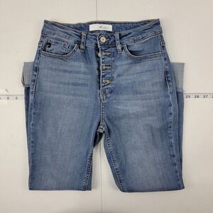 Kancan‎ jeans KC8568M slim skinny jeans stretch button fly 5/26 womens 2193